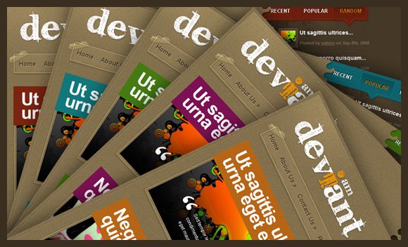 Deviant theme from ElegantThemes