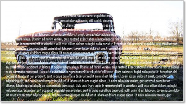 background image with text