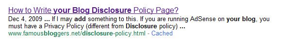 comments seo disclosure comments seo disclosure