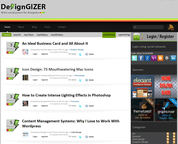 designgizer.com design news designgizer.com design news