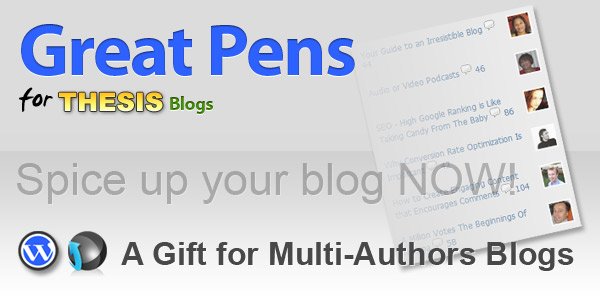 A Gift for Multi-Authors Blogs A Gift for Multi-Authors Blogs