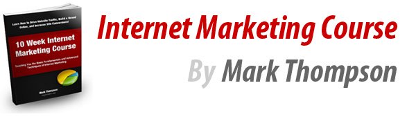 Free internet marketing course by Mark Thompson Free internet marketing course by Mark Thompson