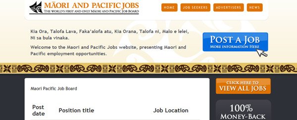 Maori Pacific Jobs - JobBoard Maori Pacific Jobs - JobBoard