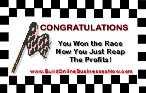 congratulations traffic generation race