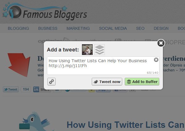 buffer tweets buffer tweets