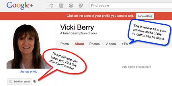 google plus privacy publicity