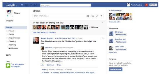 turn google plus into facebook