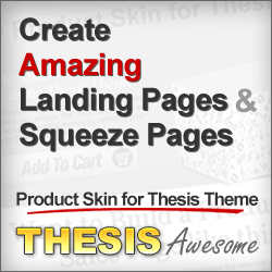 Product Skin for Thesis Theme