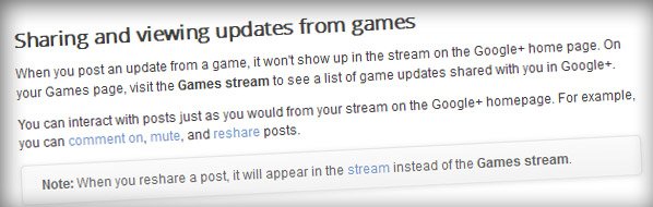 sharing google plus games sharing google plus games