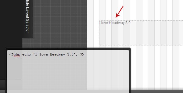 Headway code block Headway code block