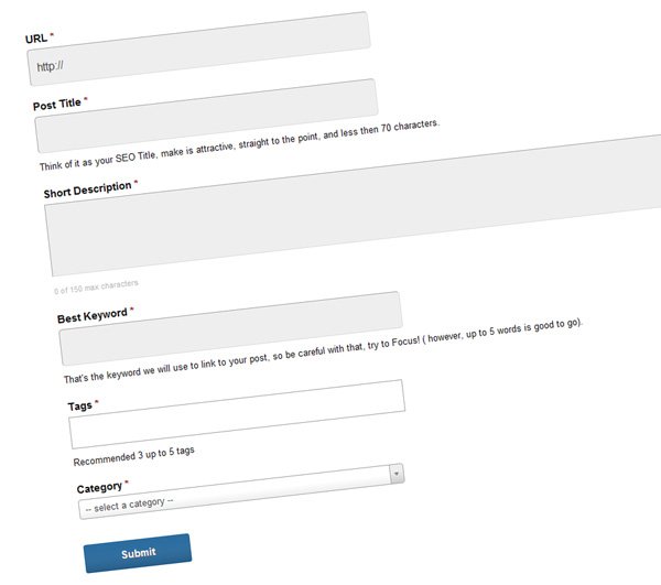 community news form community news form