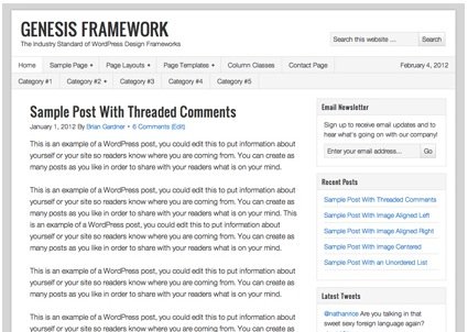 genesis framework genesis framework