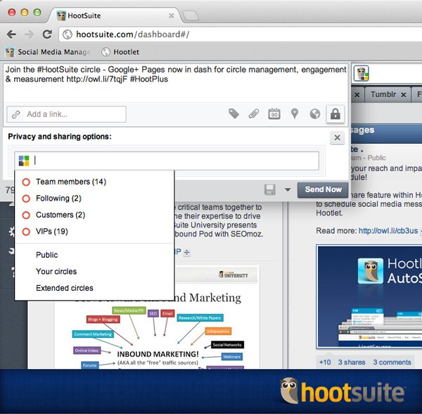 google plus hootsuite circles google plus hootsuite circles