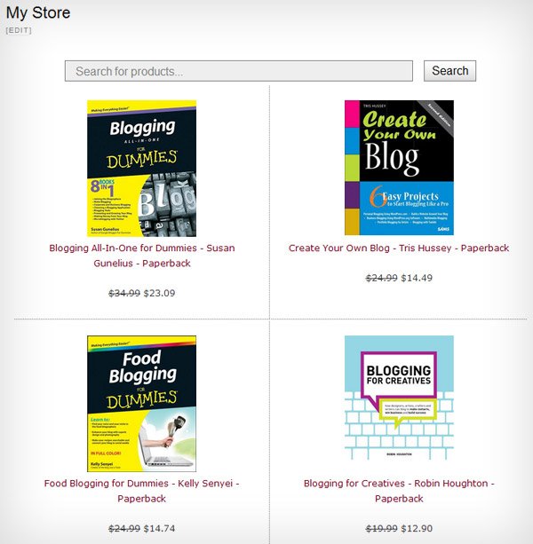 sellfire store example