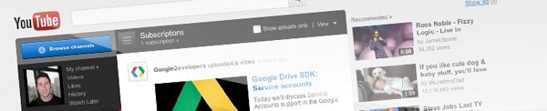 youtube video hosting option